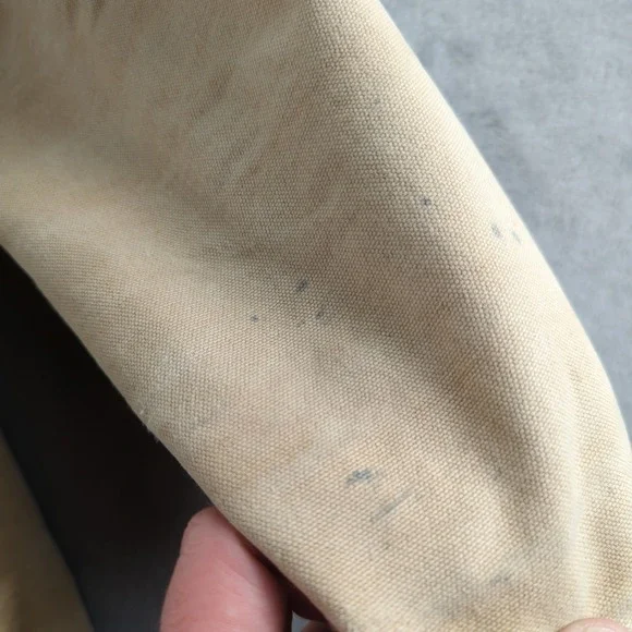 Vintage Y2K Carhartt Jacket Mens XL Brown Duck Quilt C03 Arctic Coat Grunge Fade - Picture 12 of 16